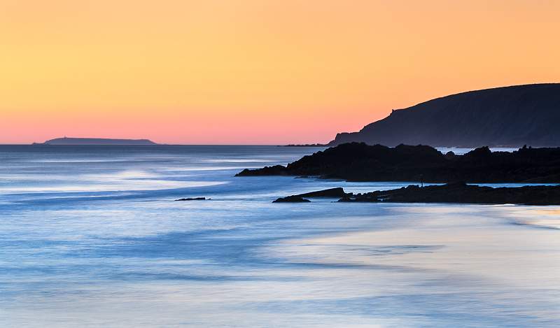 Towards Lundy from Bude.jpg - Colour Open